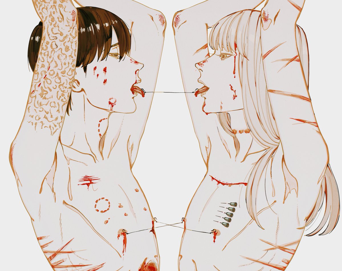 #これ見た人はオッパイを貼る
#創作BL 
痛ましい平らなオッパイ祭りをやらせていただきます 