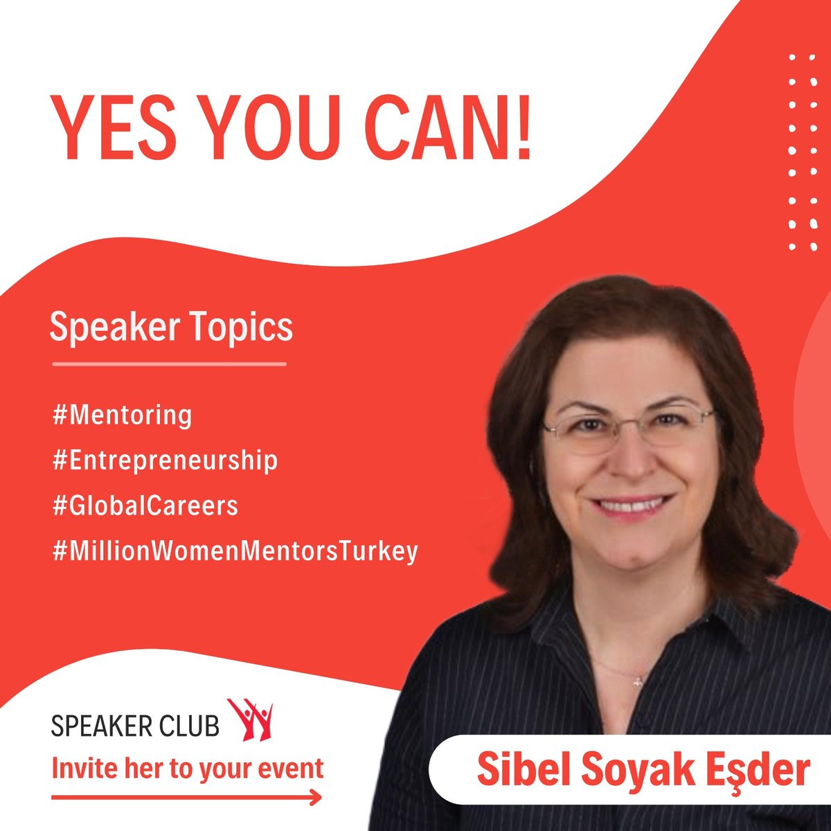 turkishwin's tweet photo. #MeetAWinner, Sibel Soyak Eşder at #SpeakerClub✨
Sibel, started his career as a R&amp;D Engineer and Quality Control Chief in the Chemical Industry. Afterwards, he worked in Stem fields with various titles in Canada, China, Thailand, Singapore and Turkey. ⬇️ https://t.co/pmJ8MMuJl6