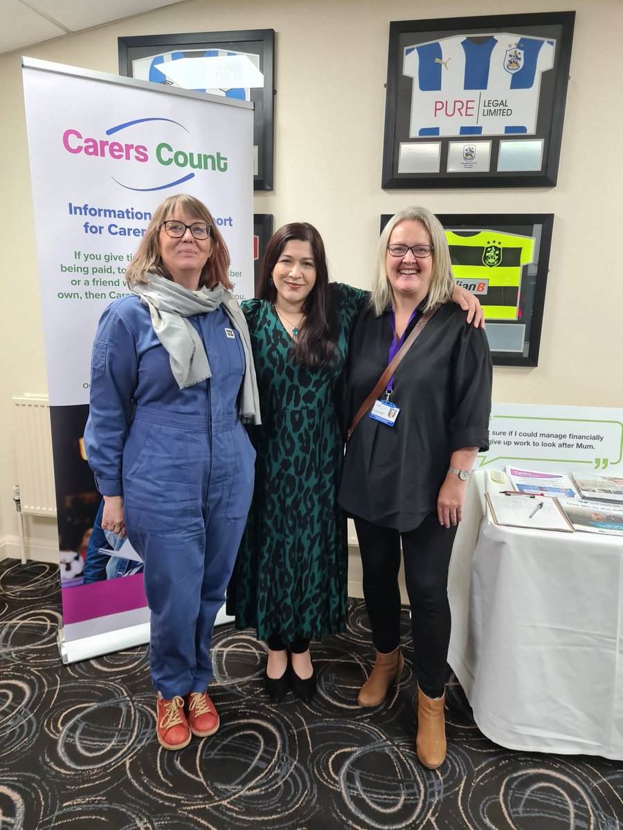 shutcake's tweet photo. Lovely to see @CarersCount having a lovely stall to support our working carers and to see some fab colleagues in Kirklees again! https://t.co/UQlru9AR0y