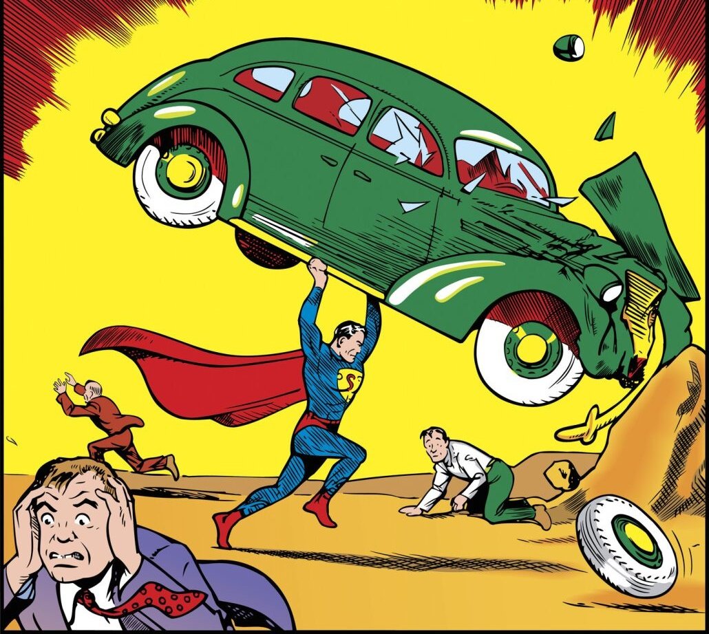 ComicGirlAshley's tweet photo. I love the Action Comics #1 homage for The Amazing Spider-Man #301! https://t.co/aUdpVPlSMx