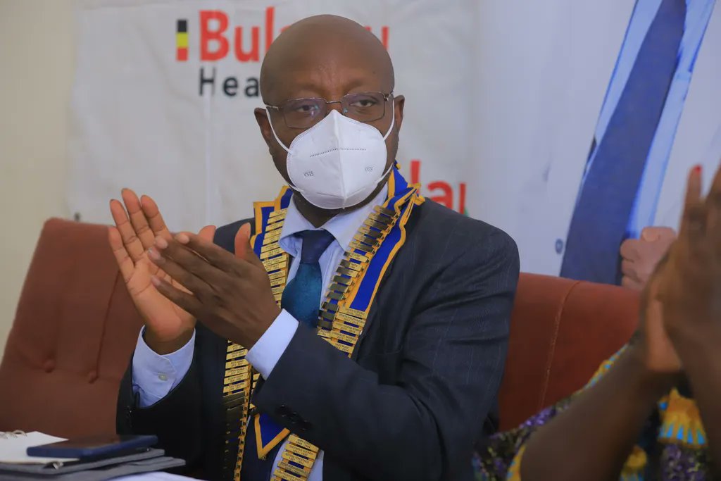 Rotary District Governor Mike Kennedy Sebalu: “We always look out for partners of purpose &amp; in this case, we appreciate having found Bulamu Healthcare, the best implementing partner for the Rotary Vital Signs global grant. Our intention is purposeful &amp; deliberate to support GOU."