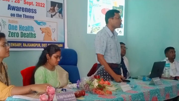 Anti Rabies Vaccination Program &amp; Awareness Seminar on "Rabies: One Health, Zero Death" at VD, Rajgangpur, Dist- Sundargarh during celebration of World Rabies Day-2022.<a href="/dahvsodisha/">Directorate of AH&VS Odisha</a> <a href="/rajaaswain/">Ranendra Pratap Swain</a> @farddept