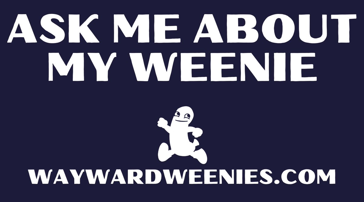 iamERICanWhite's tweet photo. Happy #Weensday everyone! #GrabaWeenie and make it yours! @WaywardWeenies https://t.co/1iu8PK60bB