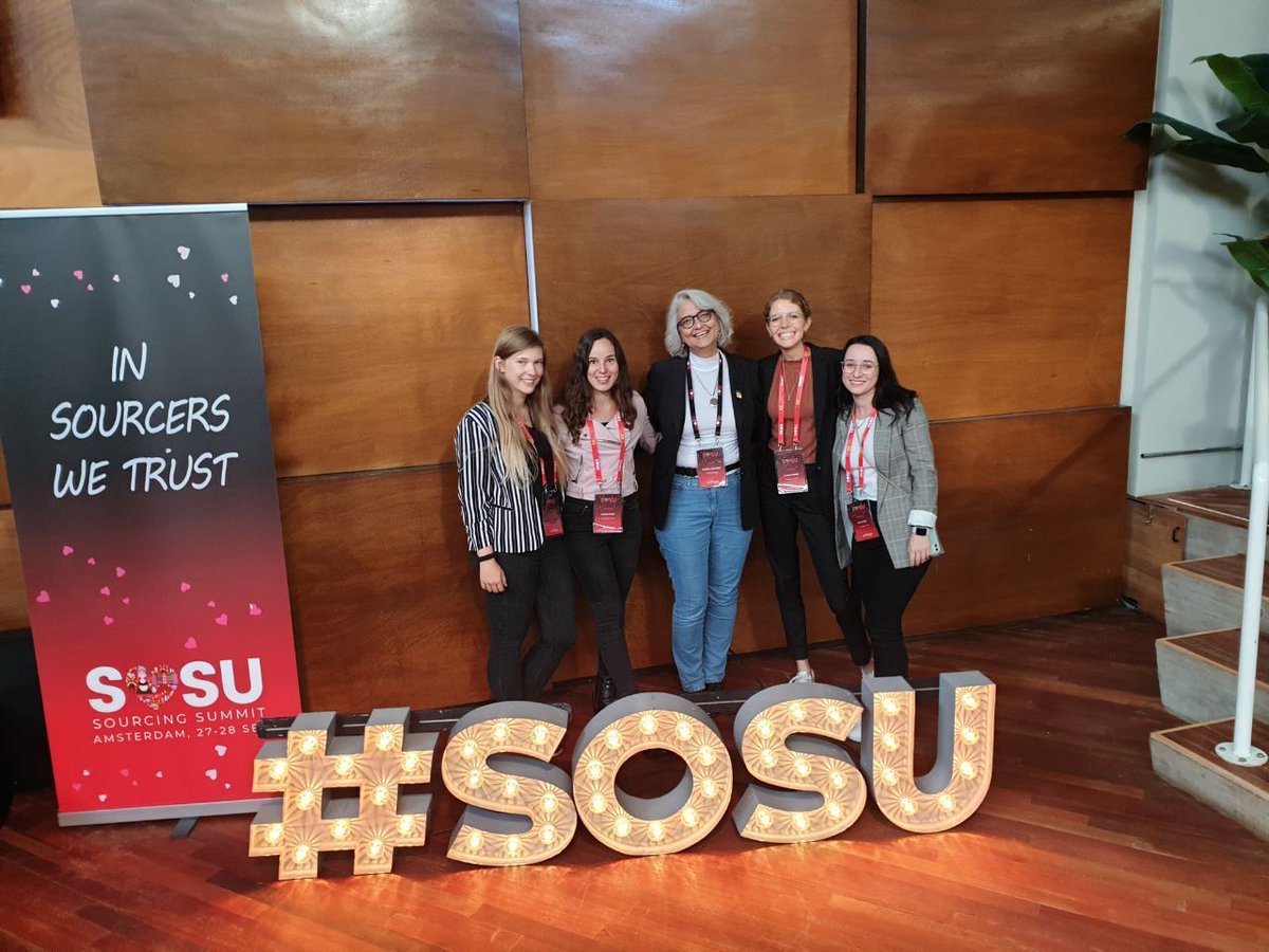 Very glad to be at the Sourcing Summit Europe 2022 in Amsterdam!! 🤩

Our Team enjoyed the Presentations of all the inspiring Speaker and we've learned a lot! 

We were also impressed by the great Organization!

#SoSuEu #TeamIntercessio