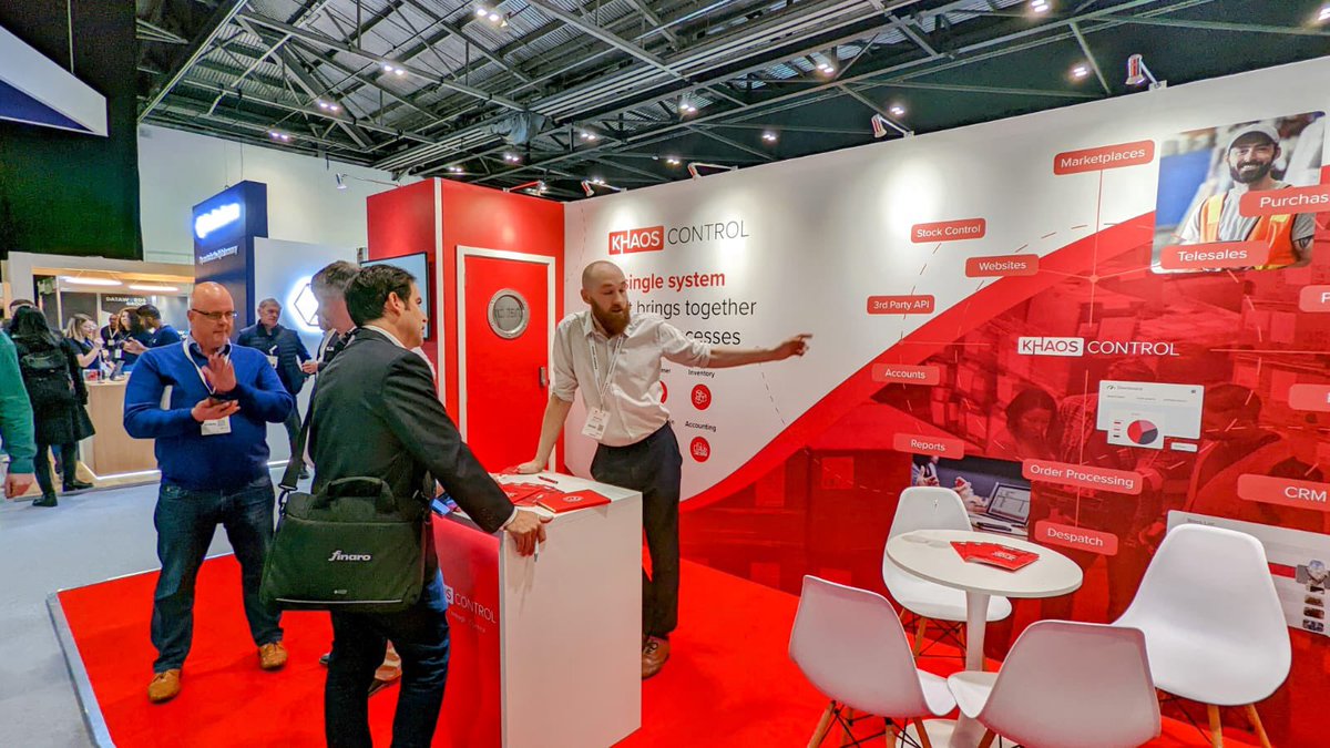 davidharrison07's tweet photo. Great to be back! Come &amp; say hello! @KhaosERP #excel #ecomexpo F52 https://t.co/fxMNqgn1wx