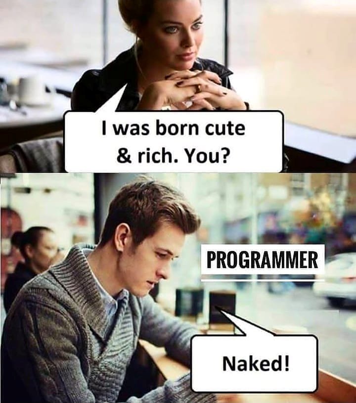 FafnirCoder's tweet image. Here are the programmers😅
Follow❤️#programming
#coding #fafnir #software #informationtechnology #datascience #algorithms #java #python #php #cplusplus #css #gif #github #react #website #coders #webdevelopment #developers #javascript #hack #hacking #html #memes #programmingmemes