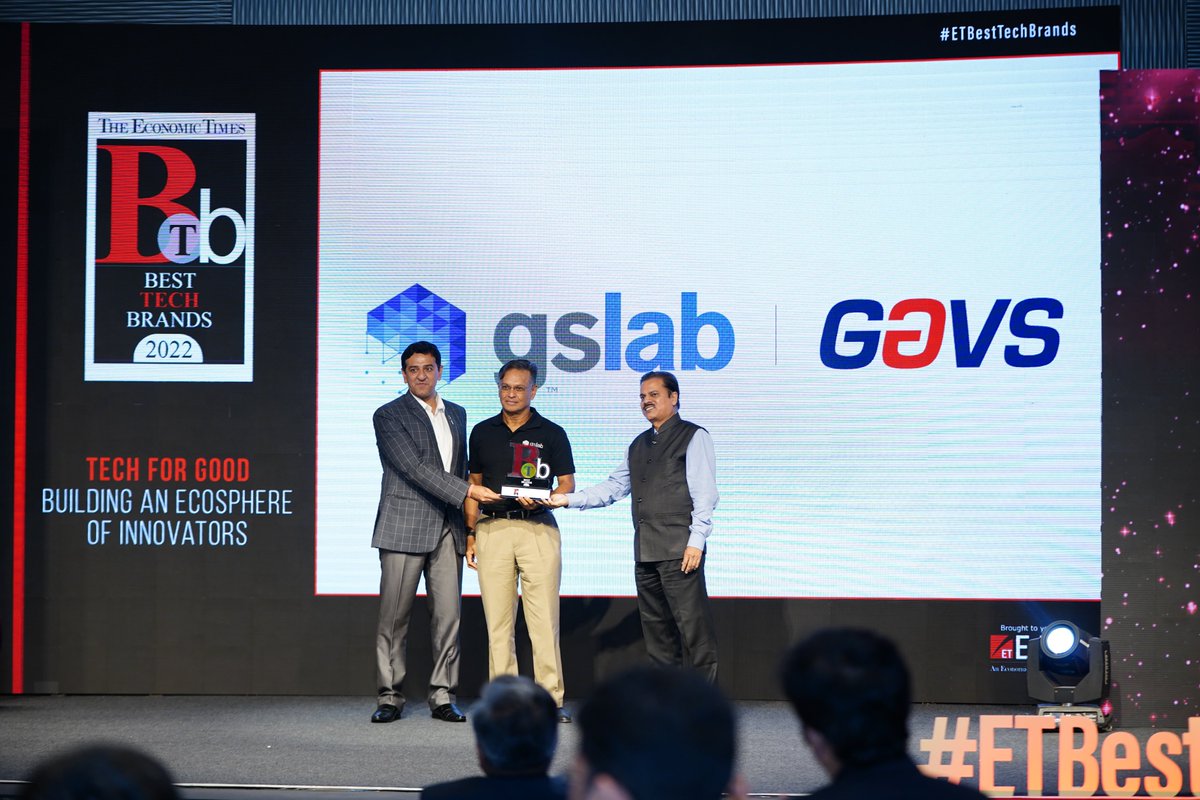 insideneurealm's tweet photo. We are excited to be recognized among the ET Best Tech Brands 2022. We will keep striving to leverage cutting-edge technology to enable our customer with best-in-class solutions.

#ET #Awards #TechBrand https://t.co/Sz16zrzyJX