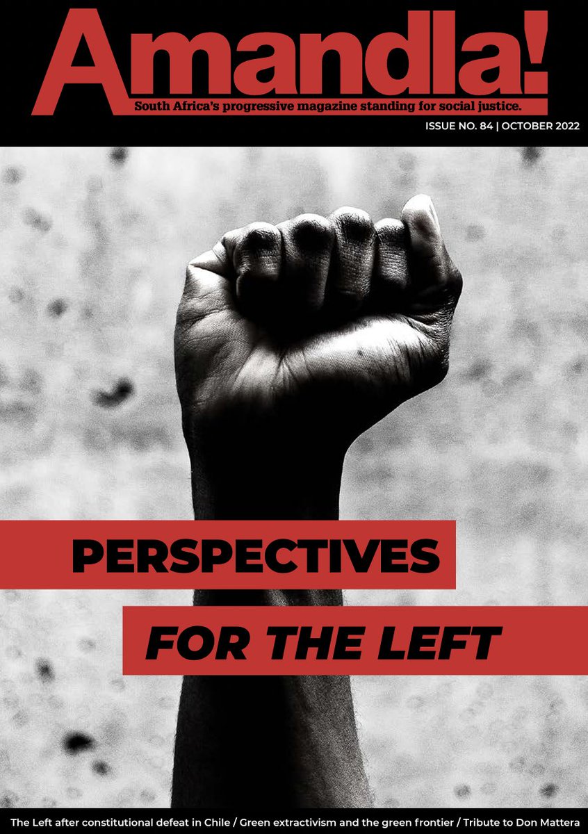 AmandlaMedia's tweet photo. The new edition of #AmandlaMagazine is out. Read the editorial on the link below.
#AmandlaMagazine
#OutNow
#WorkingClassMovement
#NeolialGlobalisation
#SocialistLeft
#Editorial
https://t.co/E0KEabIhv7 https://t.co/zQB4ZnCR53