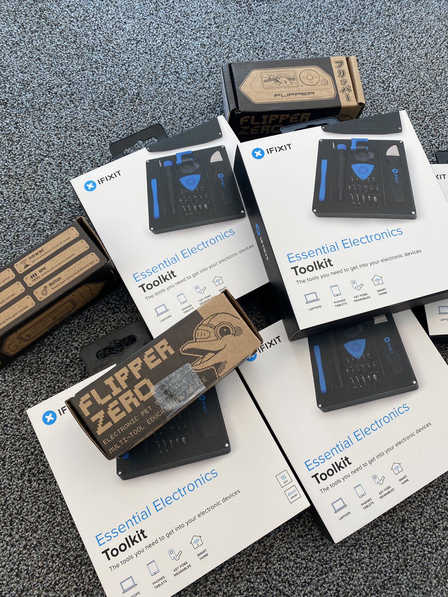 antriksh_s's tweet image. A lot of #hardpwn tools 🛠 🔬⚙️🔑have arrived . Will you join to responsibly break into devices ⌚️and be rewarded 🏅for the bugs you find ✌🏼 hardwear.io/netherlands-20… #hardwear_io