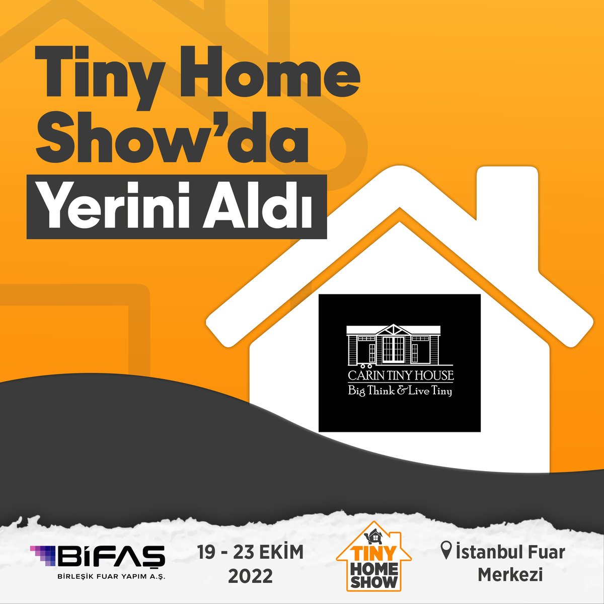 tinyhome_show's tweet photo. 19 - 23 EKİM'DE TINYHOME FUARINDA CARIN TINY HOUSE DİZAYN FİRMASI SİZLERİ BEKLİYOR. ONLINE ZİYARETÇİ DAVETİYESİ İÇİN LİNK
https://t.co/fxrwtXAY5r
#tinyhomehowfuar #fuar #yaşam #butikevler #tinyhomeshow #tinyshome #tinyhometurkey #tinyhomelife #lifestyle #tinyhomemovement https://t.co/kGiPDd1iKo