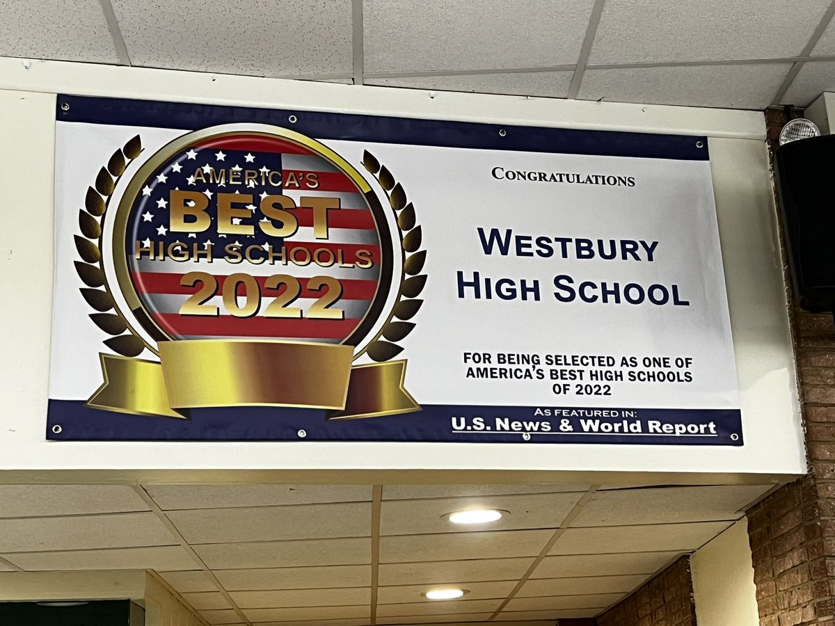 Truly an honor to display this banner in our high school lobby! <a href="/WestburyWHS/">Westbury High School</a> has earned it! <a href="/onewestbury/">Westbury Union Free School District</a> <a href="/TahiraDChase/">Dr. Tahira D Chase</a> <a href="/bgallivanWORLD/">Brendan Gallivan</a> <a href="/EmilyDSanz/">Emily Sanz, Ed.D</a> <a href="/RogerBloomEdD/">Roger Bloom, Ed.D.</a> #OneWestbury #WestburyEmpowers
