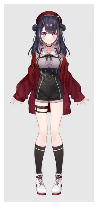 ヒナミソラちゃんの新衣装を描かせていただきました!Dibujé el nuevo traje! #NuevoMisoTraje 