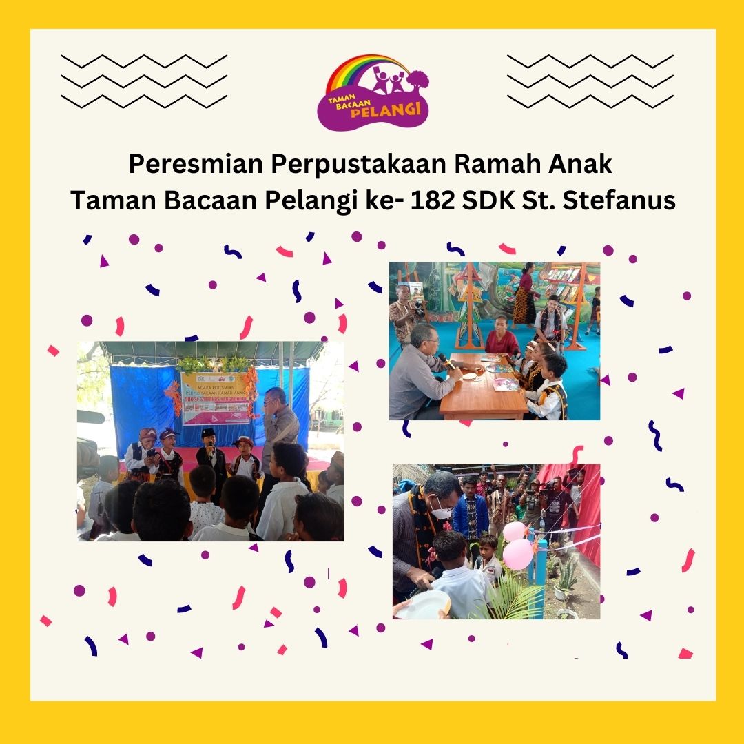 Taman Bacaan Pelangi tweet media