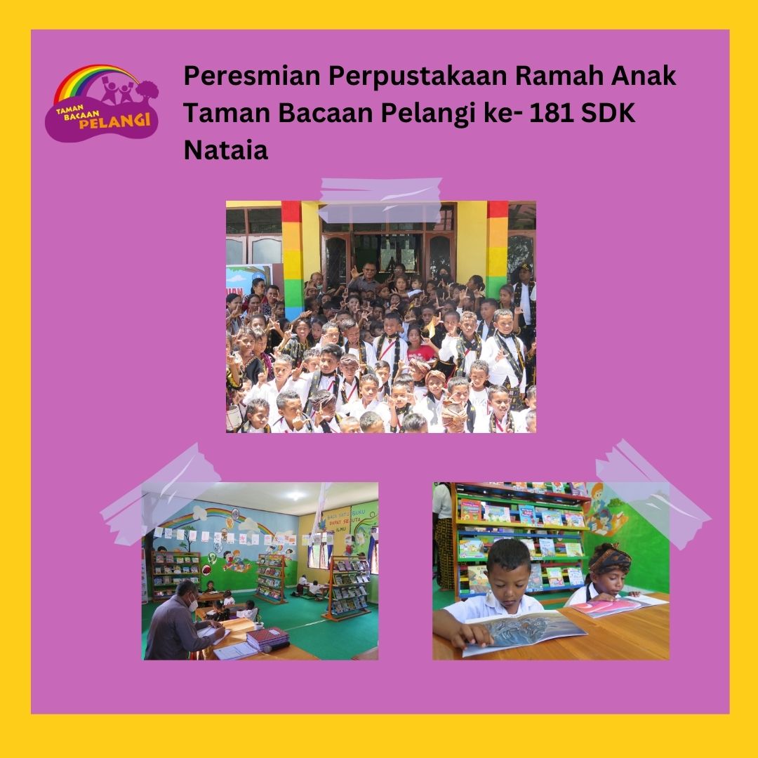 Taman Bacaan Pelangi tweet media