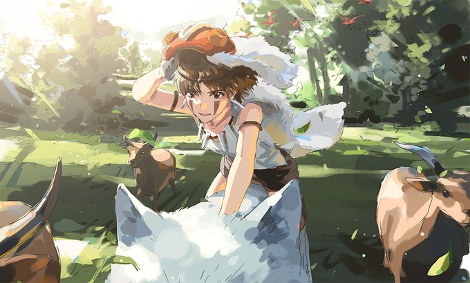 もののけ姫 のイラスト マンガ コスプレ モデル作品 141 件 Twoucan