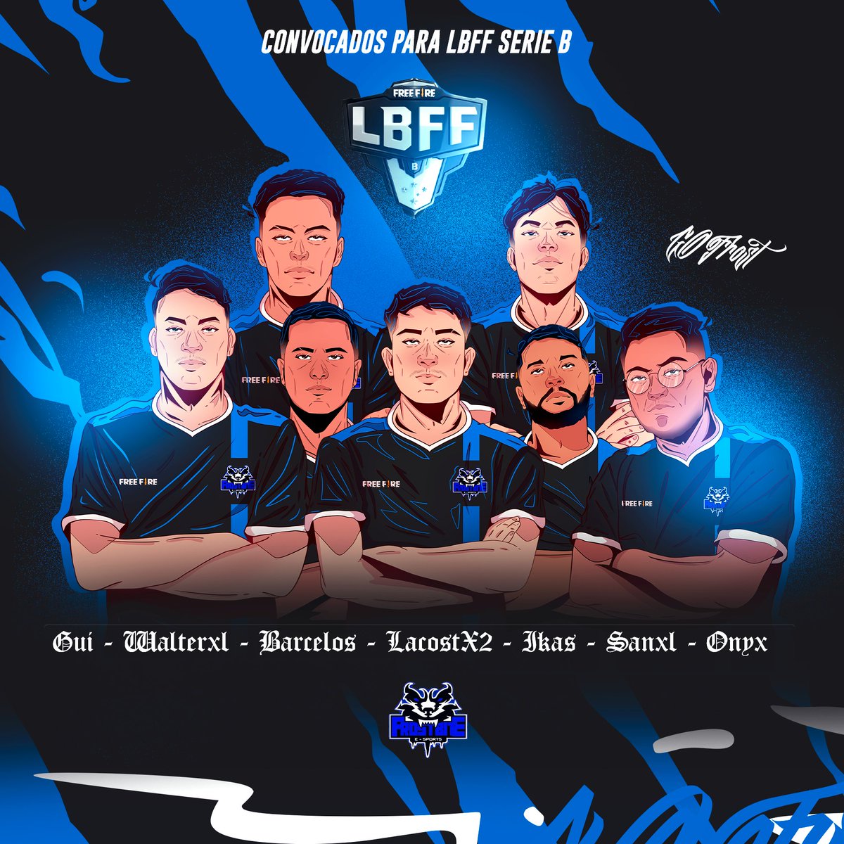 Vamos time ! 
Hoje é nosso dia! Vamos conseguir !

#FreeFire #LBFF  

@isatrezex