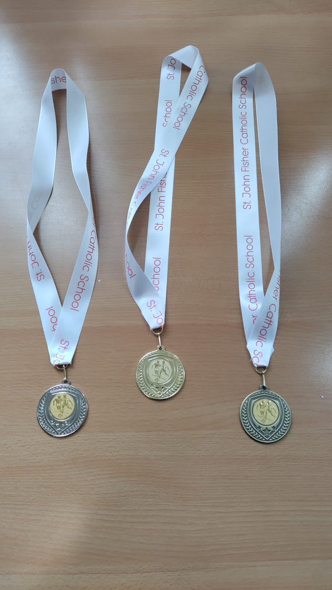 Delighted to be awarding these medals at the Deanery Games this afternoon! #ThisIsSJF