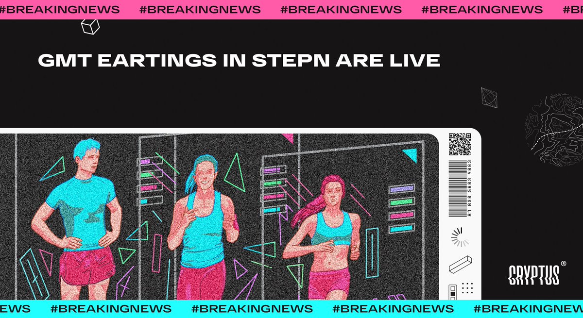 CryptusMedia's tweet photo. 🔥#BreakingNews 

$GMT earnings in @Stepnofficial are LIVE! A sneaker with 30th level is needed

The biggest #M2E keeps building despite the bear market https://t.co/F6xn8XFJ10