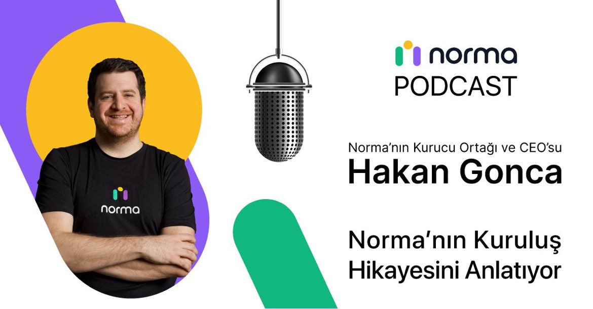 normafinans's tweet photo. Norma'nın Kurucu Ortağı ve CEO'su Hakan Gonca'nın Norma'nın kuruluş hikayesini anlattığı podcast yayında!

Spotify: https://t.co/Ro0seWFsFw https://t.co/J99y5rx4Da