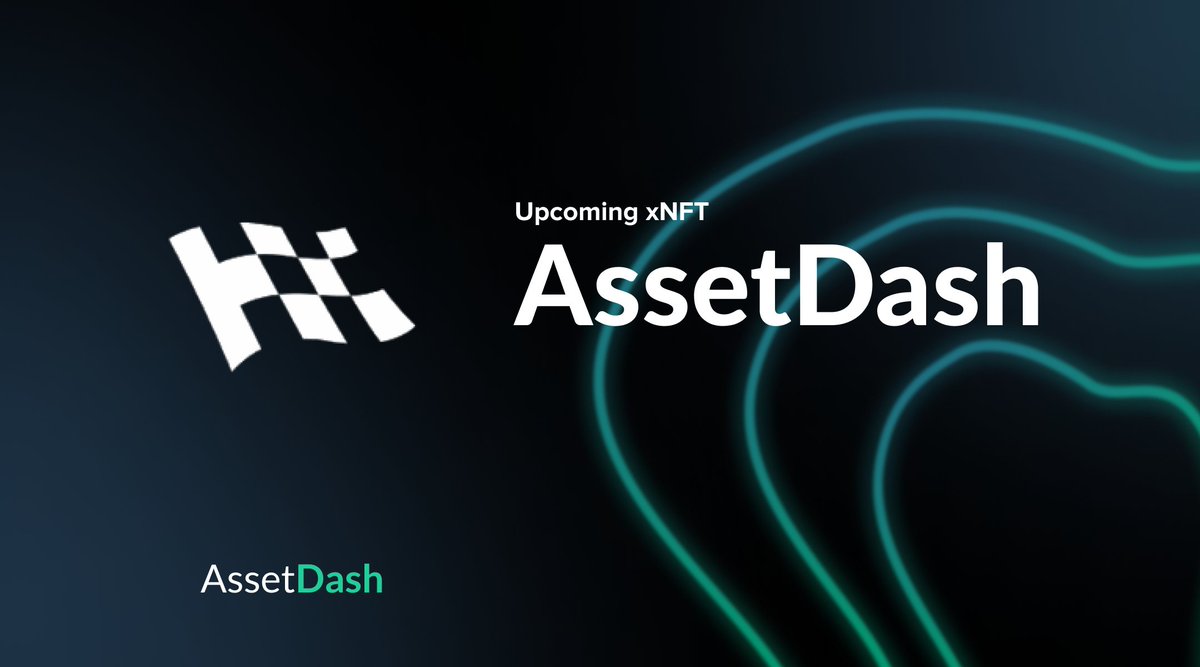 Breaking: AssetDash is coming to <a href="/xNFT_Backpack/">Backpack 🎒</a> 🔥