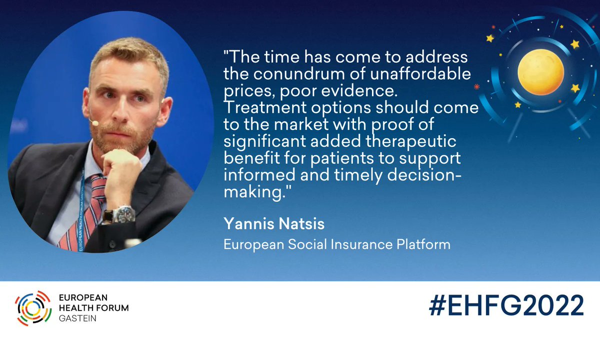 GasteinForum's tweet photo. Curious to learn how the #pharma ecosystem looks on the other side of the fence? Accept the challenge: join @ESIP &amp; @MSDEurope from 17:00 CET today for this in-person only session! #EHFG2022 @NathalieMoll @EFPIA @KaisaBxl @eupatientsforum @Nickf72 @YNatsis https://t.co/PTBCuUXJLb