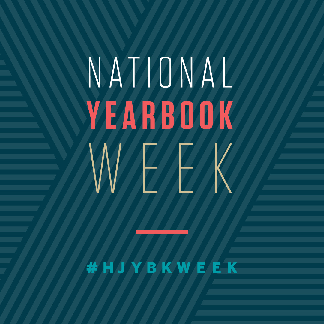 VarsityYearbook's tweet photo. National YBK week is almost here! Celebrate all week long with us from Oct. 3-7. We've got something special planned for each day of the week. All the details can be found at https://t.co/Wr6pICMLnR and the #linkinbio.
#hjYBKweek #YBKweek #JustWatchUsYBK #BookBlitz #WhyWeYBKHJ https://t.co/cXQMq26znD