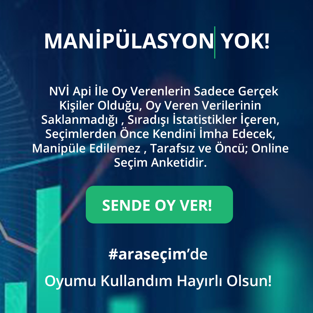 <a href="/arasecim/">#araseçim</a> 'de Oyumu Kullandım!
Sende Oy Ver, Sonuçları Anlık Görüntüle..
#araseçim #seçim #seçim2023 #SecimeDoğru