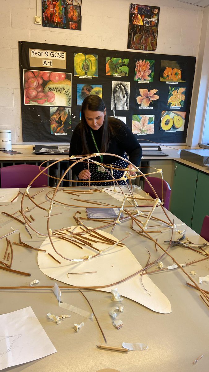 Outwood Newbold Art tweet media