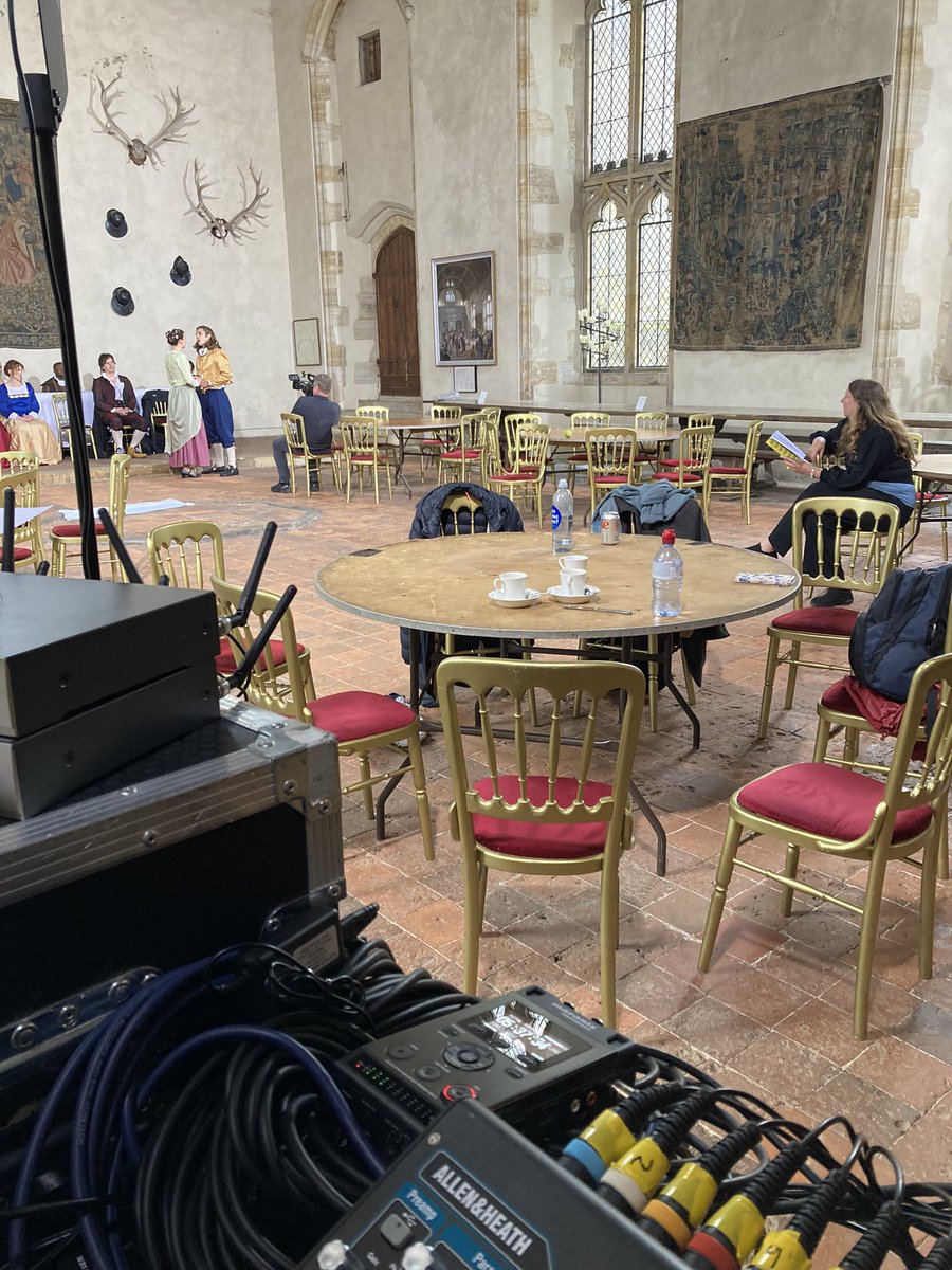LowFoldAudio's tweet photo. Fantastic to be at the amazing Penshurst Place in Kent recording live theatre for the last couple of days https://t.co/CqBPjMmaYd