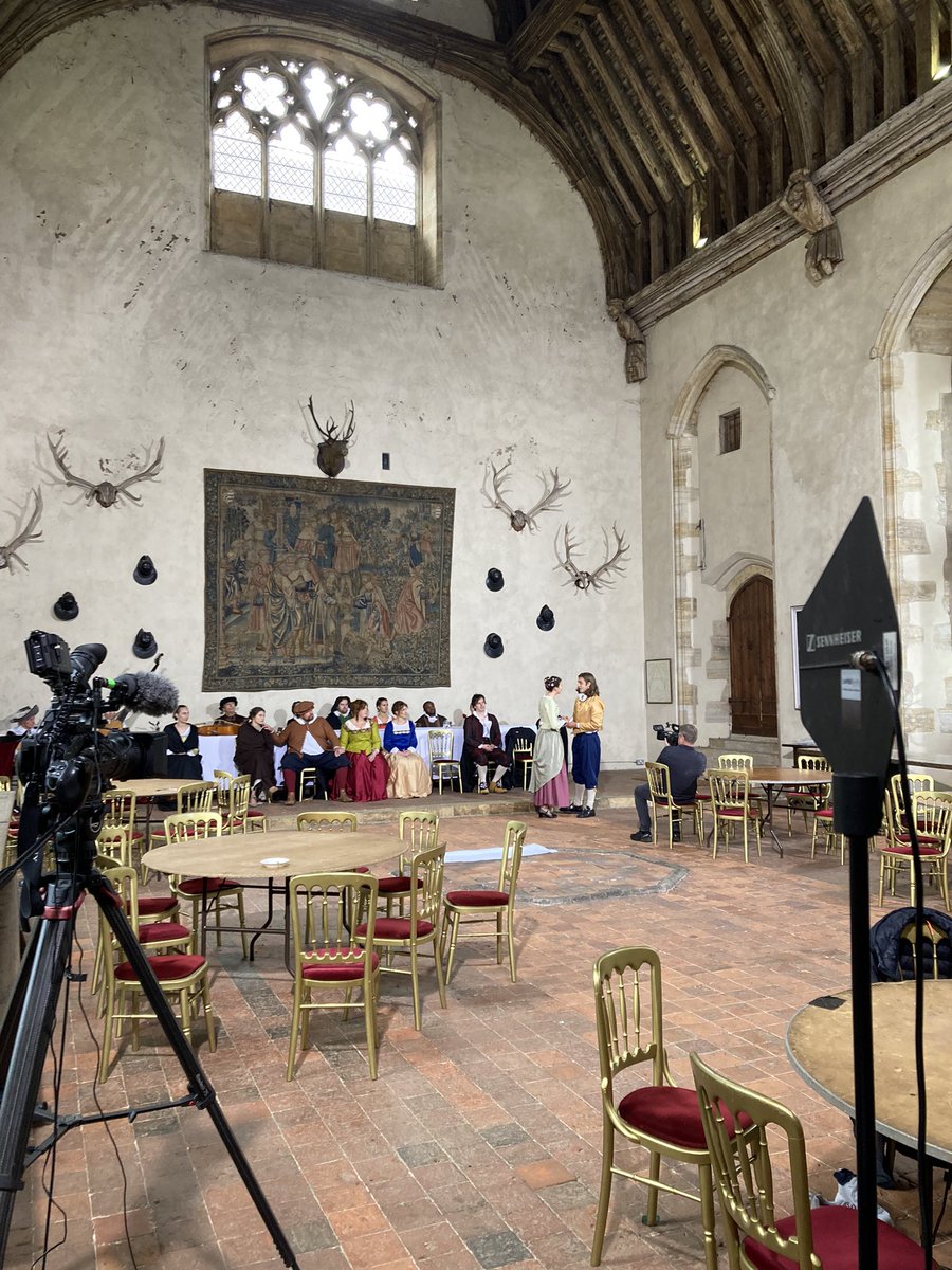 LowFoldAudio's tweet photo. Fantastic to be at the amazing Penshurst Place in Kent recording live theatre for the last couple of days https://t.co/CqBPjMmaYd