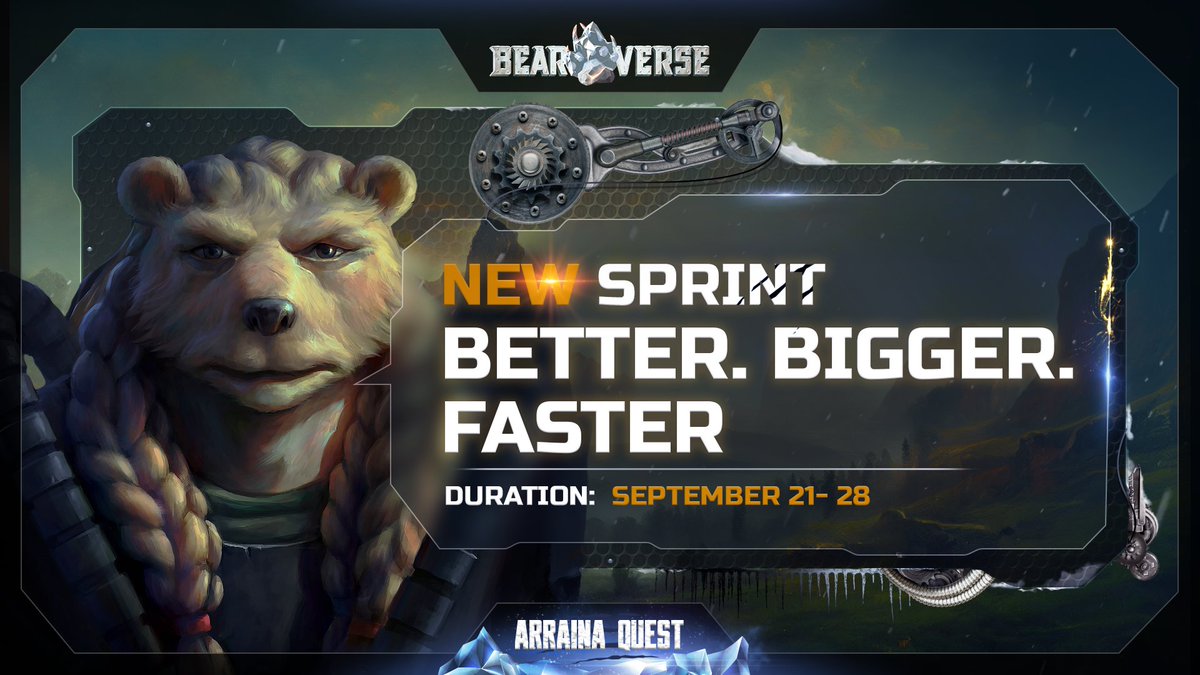 mbabdo0's tweet photo. hello guys i wanna talk about bearvese nft project 

Bearverse is a metaverse of exciting games, united by one token, a mighty 3D NFT bear, and one world — a freezing land of mysterious dieselpunk.

twitter: 23k
discord : 12.5k : https://t.co/uel9ZizRZm https://t.co/OQaCAhGNav