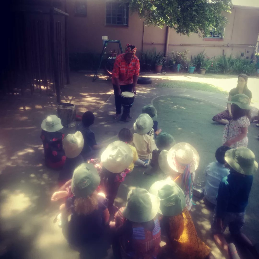NtombYelanga's tweet photo. Spent the morning at Montessori creche in Hatfield demonstrating indigenous instruments to the little ones as part of their heritage month celebration.
Music shall surely save the day.
#zazi
#ntombyelanga
#indigenousinstruments https://t.co/hwkje9tBus