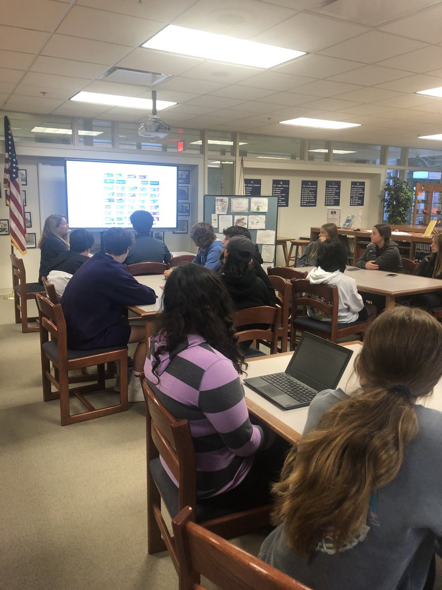 10th graders visit the media center for the Scholastic Book Fair and a media center resource tutorial! Thank you to <a href="/hopedalelibrary/">KBrossi</a> for sharing your wisdom!#collaboration <a href="/DerekAtherton1/">Derek Atherton</a> <a href="/kcrebasehps/">Karen Crebase</a> <a href="/HopedaleAP/">Timothy Johnson</a> <a href="/HopedalePS/">Hopedale Public Schools</a>