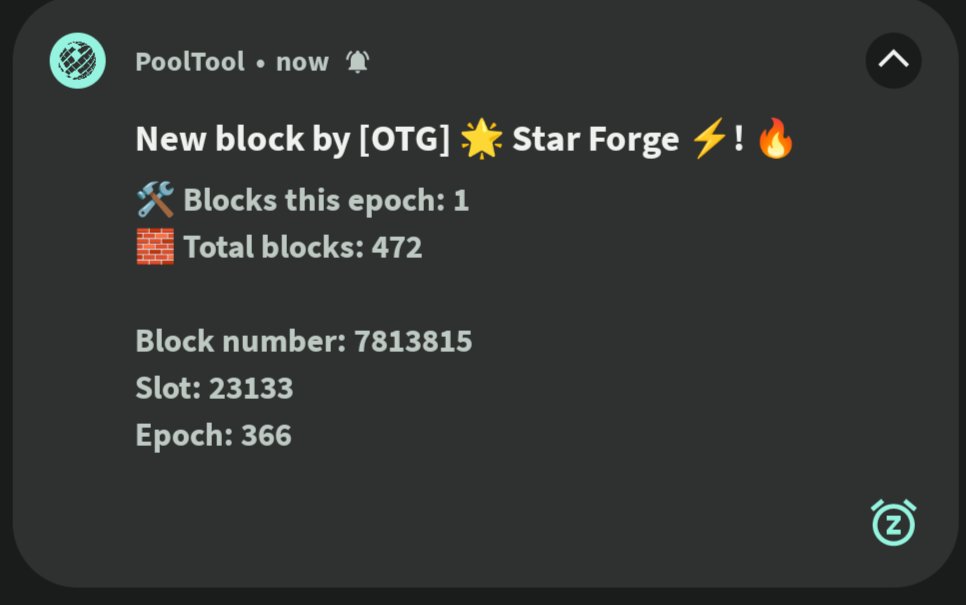JuergensKurt's tweet photo. We are making blocks out here!
Did I mention @PooltoolI is DOPE!
#Cardano #ADA #Pooltool https://t.co/QJ5u4L7lZ9