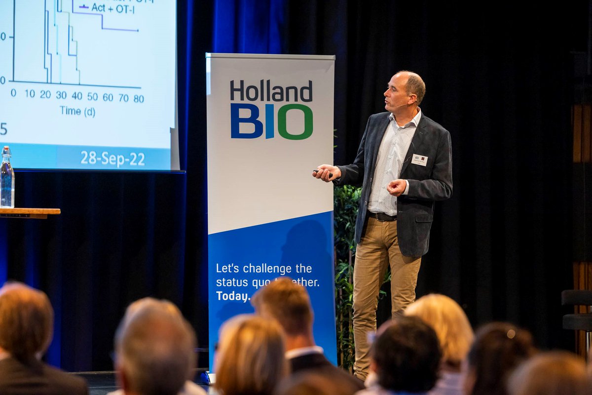 oncodeinstitute's tweet photo. Oncode Investigator Sjoerd van der Burg kicks off our #BiotechWednesday on cancer vaccines with lessons learned from the past: we need CDT4 cells, T cell infiltration &amp; the right neoantigens. @HollandBIO @LUMC_Leiden https://t.co/x08K2XyT5g