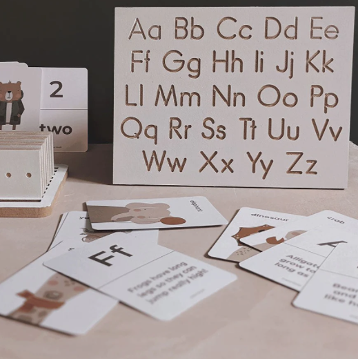 SorensHouse's tweet photo. Next new brand this week is Paper &amp; Bean 🤎 Perfect for Montessori at home, with educational prints and wooden educational resources, we think that you'll love them too. https://t.co/Odw3FEO4eA