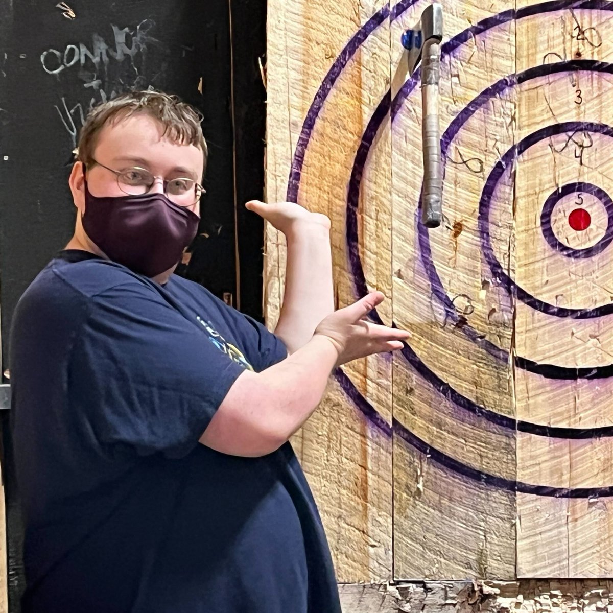 marsvrlab's tweet photo. A big shoutout and thank you to @Halimacaxethrowing for a fun afternoon! Our team had so much fun last week throwing axes and we can't wait to be back soon!
#TeamGetTogether #TeamBuilding #MARSVRLab #Halimac #AxeThrowing #Halifax #Local https://t.co/DCBU2AtQl9