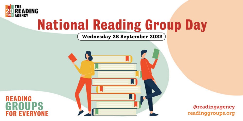 SwindonLibrary's tweet photo. #NationalReadingGroupDay celebrates reading groups &amp; book clubs across the country. 
Swindon has many reading groups: some hosted within libraries whilst others are supported by us but run independently, meeting in other locations.
Find out more:
https://t.co/q81lBayfVi https://t.co/MezDRYzecx