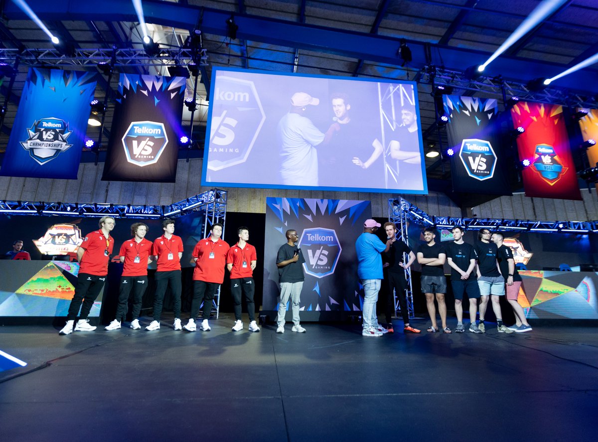 GoliathGamingZA's tweet photo. Super proud of the #GGCounterStrike squad who secured 3rd place in the @VSGamingWorld Masters at @ComicConAfrica🦾🔥
Debut LAN tournament under the GG banner and already securing a podium finish, we look forward for what's to come from these legends!
#GoliathGamingArmy https://t.co/oBo2AwTZSI