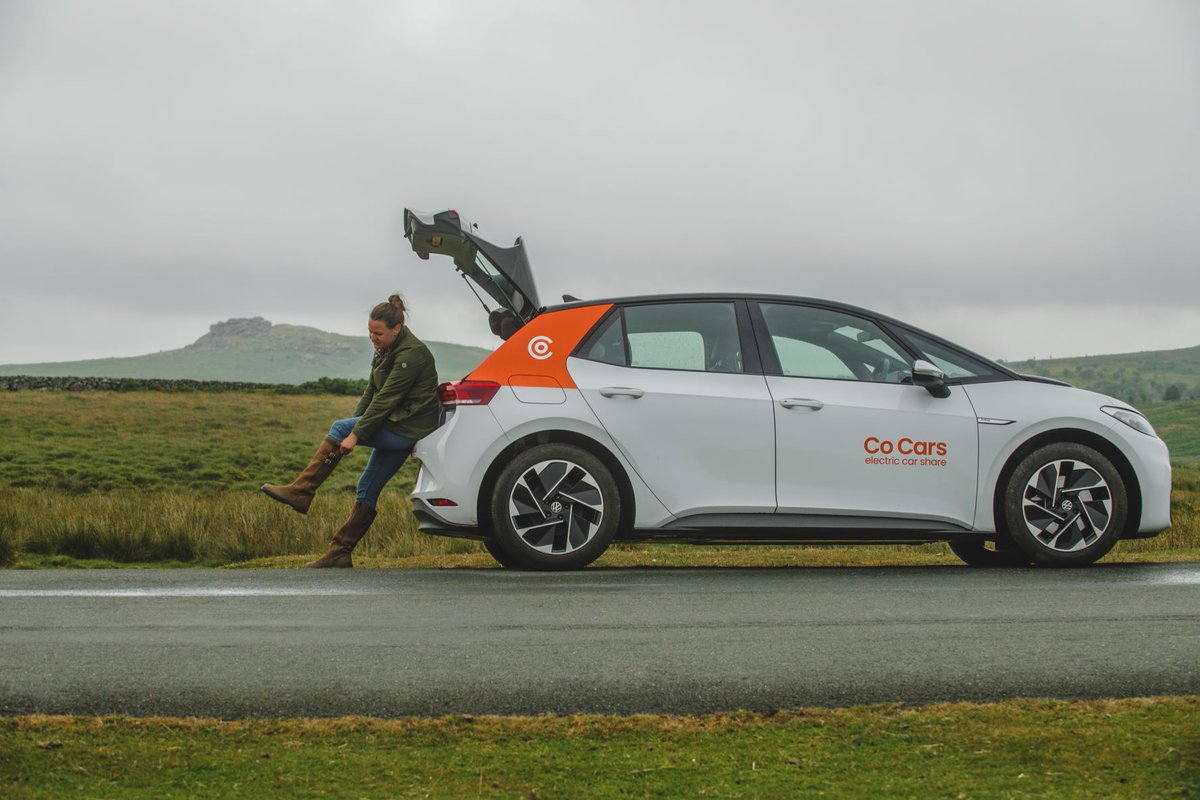 Did you know that by the end of 2022, half of our fleet with be electric? That makes us (by percentage) the greenest car club in the UK! Can we get a whoop whoop!? 💚🧡💚

#dartmoor #carclub #electriccarclub #southwestengland

📸<a href="/stevenhaywood1/">steven haywood</a>