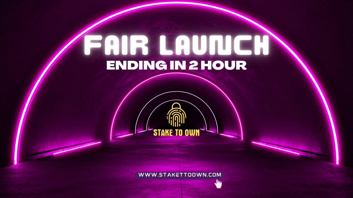 Staketoown's tweet photo. #STCK fair launch Ending in 2 Hour ! Hurry Up 🚀🚀🚀
💥 STCK a SAFU Contract
🔥 CEX listing Confirmed BY Indoex Exchange 🔥
💥 CMC & CG listing First track
✅ Buy Sell Transection Tax 0%
✅ No blacklist And Mint Function
Fair launch: https://t.co/gMb6tmHJsJ https://t.co/nlOC2mJN98