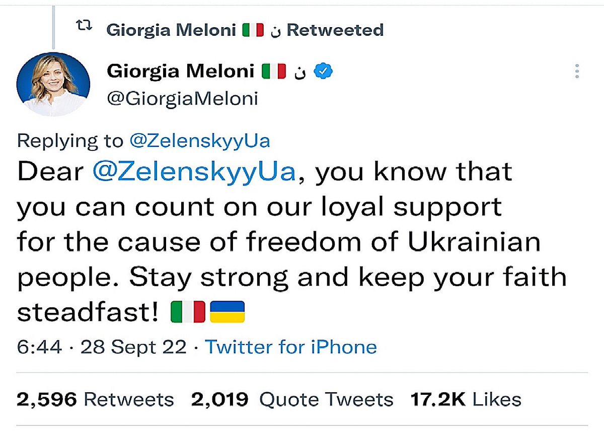 Dit verzin je niet. Één dag aan de macht en dan deze tweet. 
#WEF #GreatReset