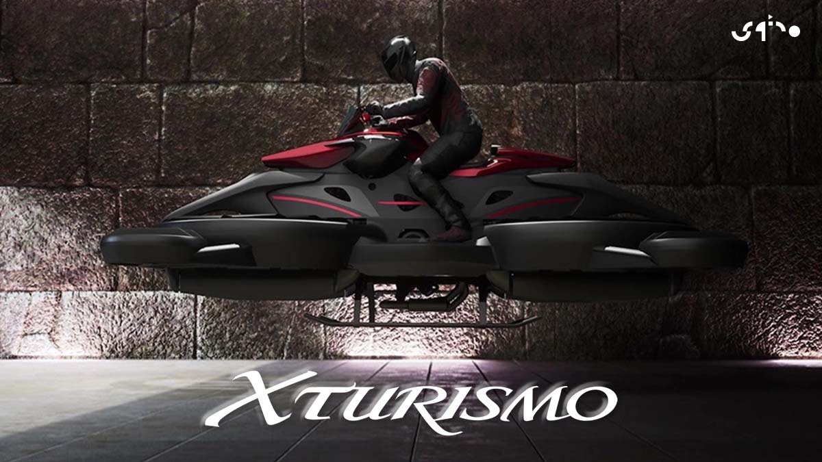 شركة يابانية تدعى "آيروينز" تعلن عن تصنيع دراجة تحلق في السماء محققة مشهداً حقيقياً من المستقبل المث...