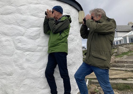 TonyJuniper's tweet photo. Arrived at Lands End with @naturalengland colleagues &amp; @_AndyClements for an event celebrating the return of the Chough to Cornwall. What do we see? Not only Chough, but a shoal of Bluefin Tuna hunting with Gannets close by the rocky shore. Two great beacons of hope on one trip! https://t.co/sJYYNAZHIP