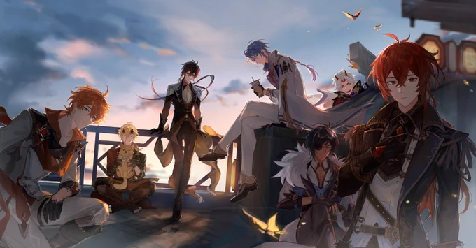 二周年快乐~#GenshinImapct  #原神 