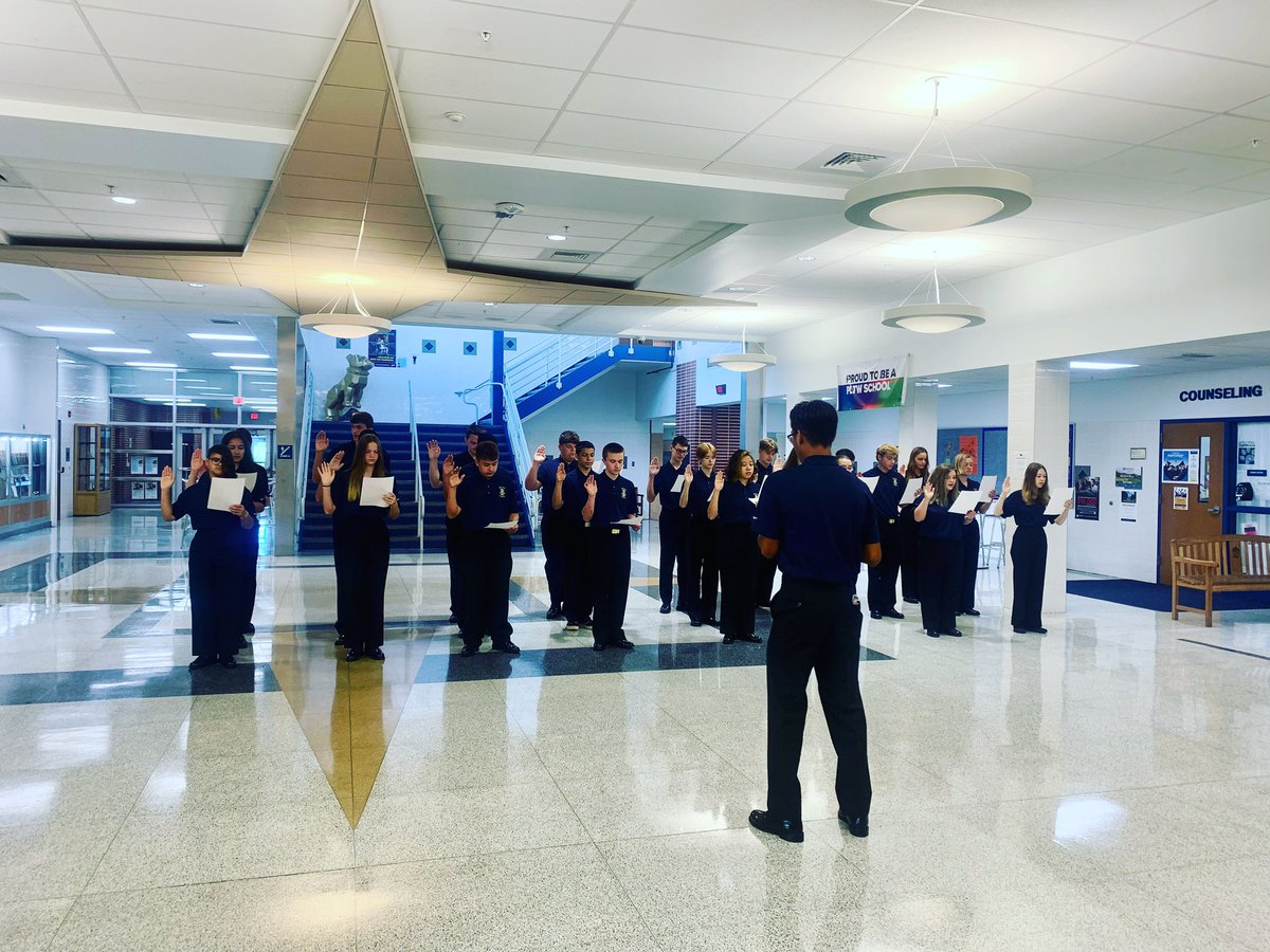 Honored to witness the cadet creed this morning. Thank you for your leadership and service, cadets! #wyproud #awesomestartshere