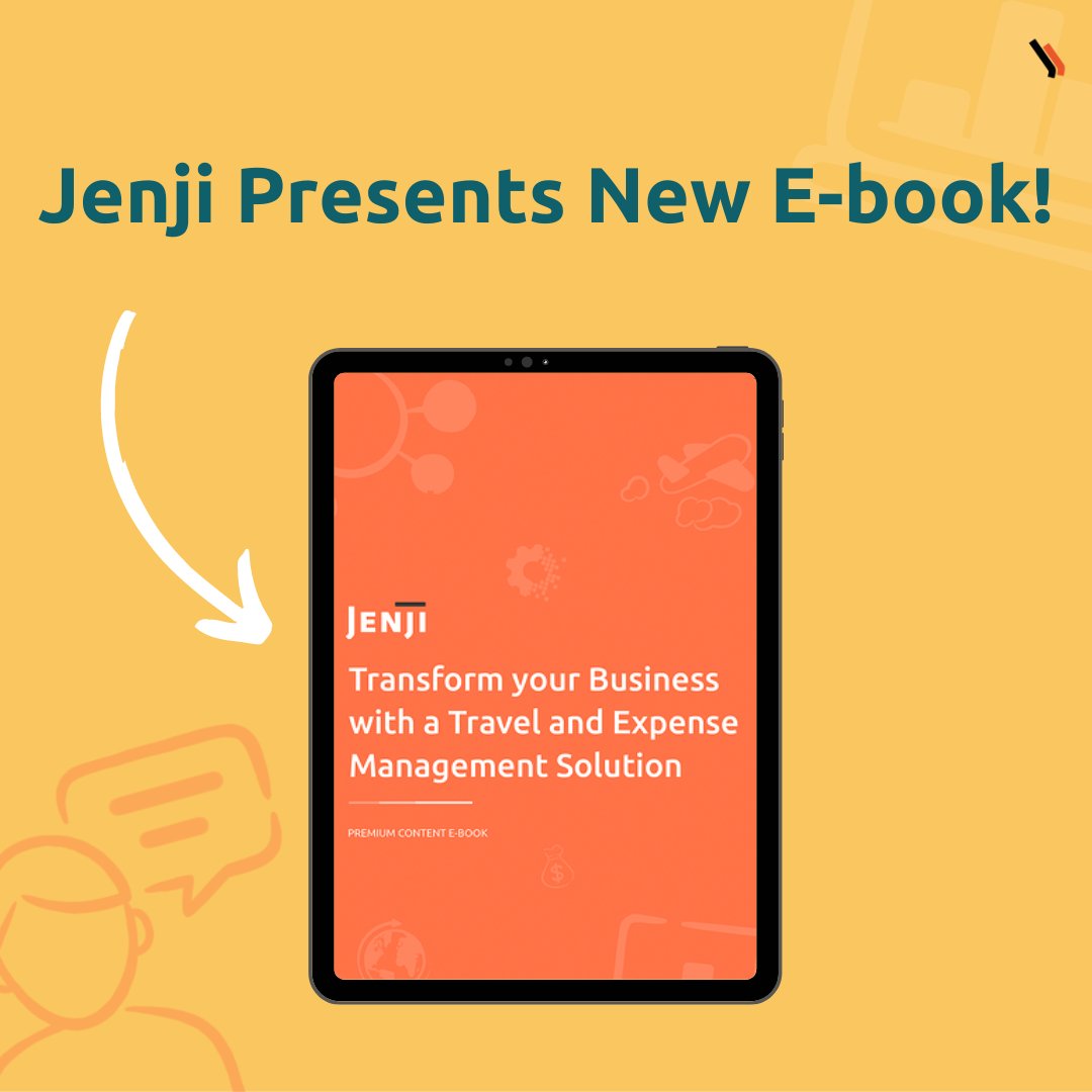 ⚡️Jenji presents its new E-book about Travel and Expense management solution! ⚡️ What is the e-book about? 📌 THE REALITY OF BUSINESS TRAVEL 📌 THE HIDDEN COSTS 📌 TWO VENDORS APPROACh 📌 ADVANTAGES OF T&E SOLUTIONS Download the e-book here👇 lnkd.in/e4WWDdbE