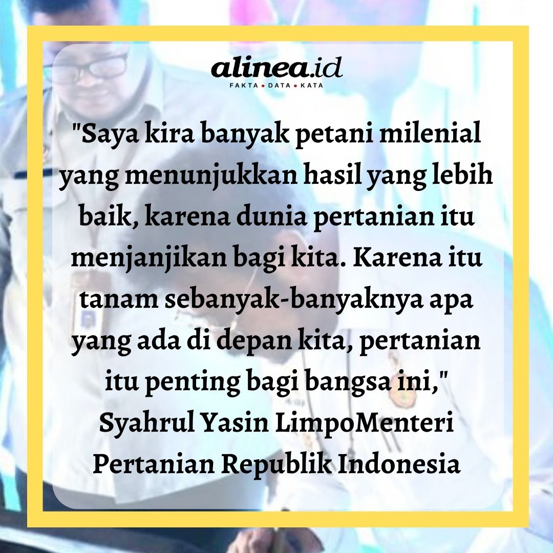 alineadotid's tweet photo. Mentan minta mahasiswa bangun sektor pangan nasional

Menteri Pertanian Syahrul Yasin Limpo pada kesempatan kali ini mengajak seluruh mahasiswa bidang pertanian menjadi garda terdepan dalam menjadikan pertanian sebagai kekuatan utama membangun bangsa dan negara. https://t.co/6rPkFSC48F
