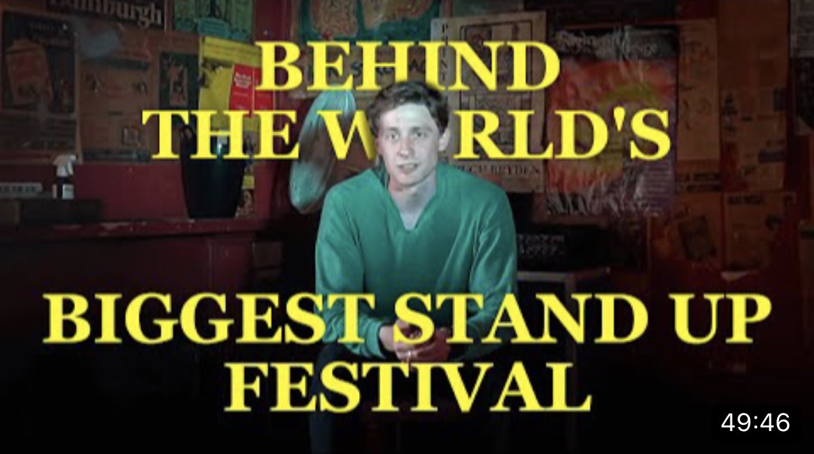 Vittorio (@vittorioangelon) on Twitter photo Hello. Excellent comedian <a href="/EvaldasKarosas/">Evaldas Karosas</a> has made an excellent documentary about life at the Edinburgh Fringe.
Itās honest, itās funny, itās insightful and it contains one of my favourite jokes (his one about height).
I highly recommend you watch it
youtu.be/tLd9N2jLBTY Hello. Excellent comedian <a href="/EvaldasKarosas/">Evaldas Karosas</a> has made an excellent documentary about life at the Edinburgh Fringe.
Itās honest, itās funny, itās insightful and it contains one of my favourite jokes (his one about height).
I highly recommend you watch it
youtu.be/tLd9N2jLBTY