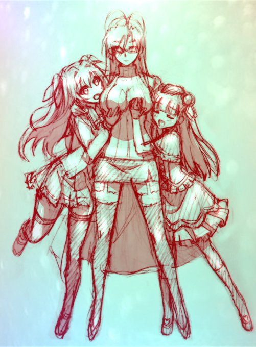 Retouch fan ferline foto.
過去絵レタッチ。 